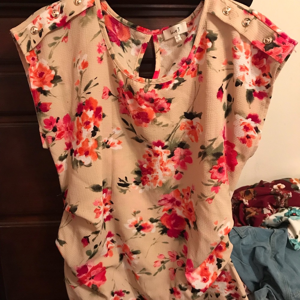 Women’s floral blouse